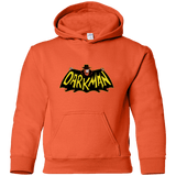 Sweatshirts Orange / YS The Dark Man Youth Hoodie