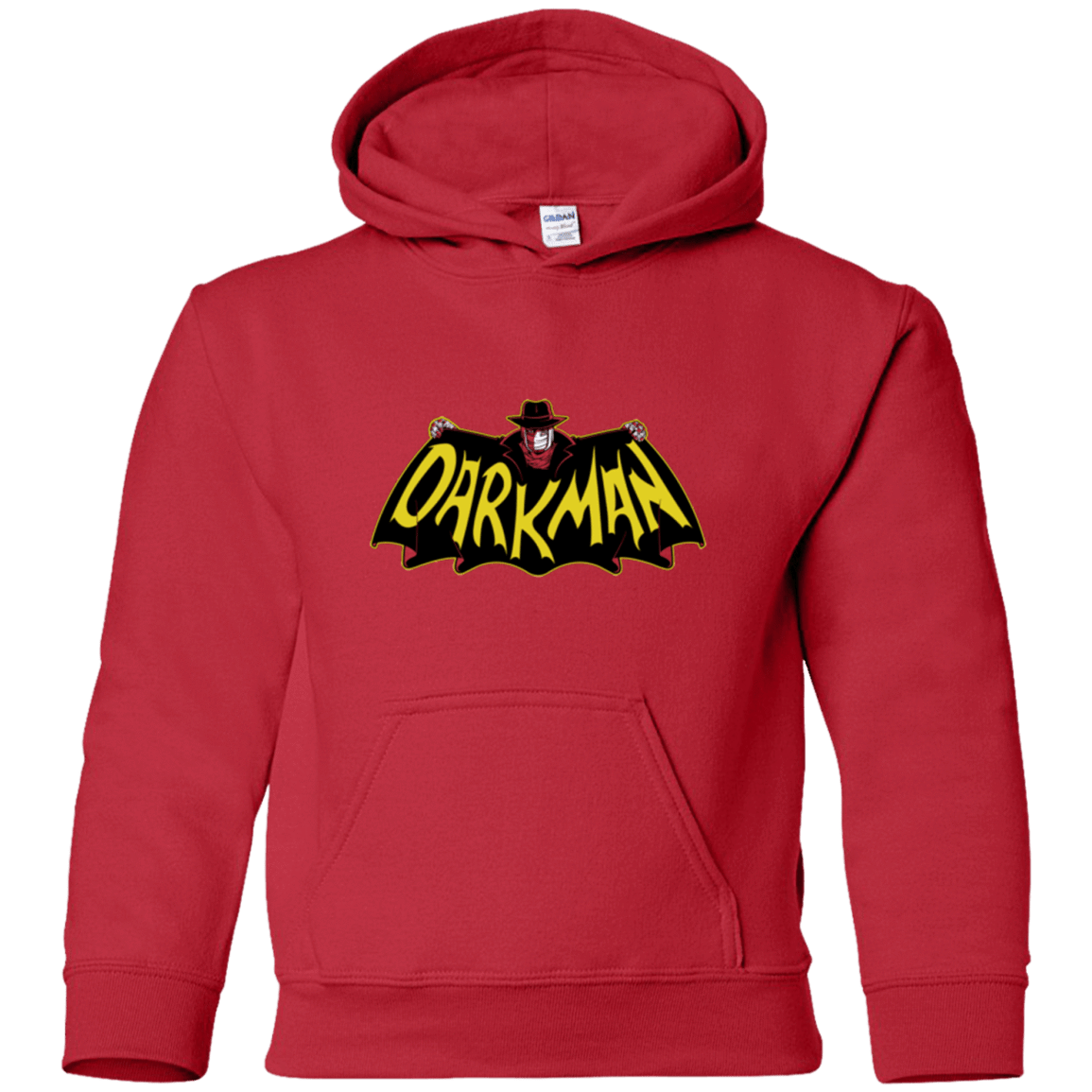 Sweatshirts Red / YS The Dark Man Youth Hoodie