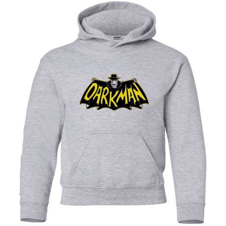 Sweatshirts Sport Grey / YS The Dark Man Youth Hoodie