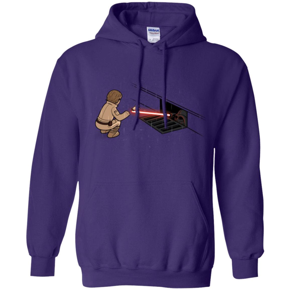 Sweatshirts Purple / S The Dark Sewer Pullover Hoodie