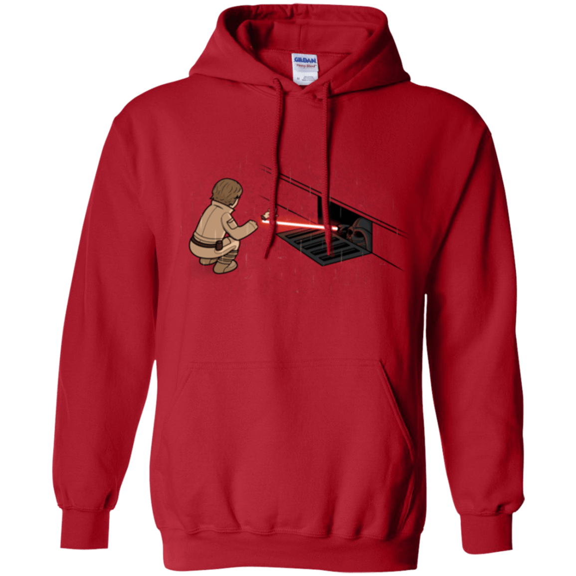 Sweatshirts Red / S The Dark Sewer Pullover Hoodie