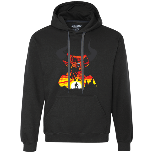 Sweatshirts Black / S The Darkness Premium Fleece Hoodie