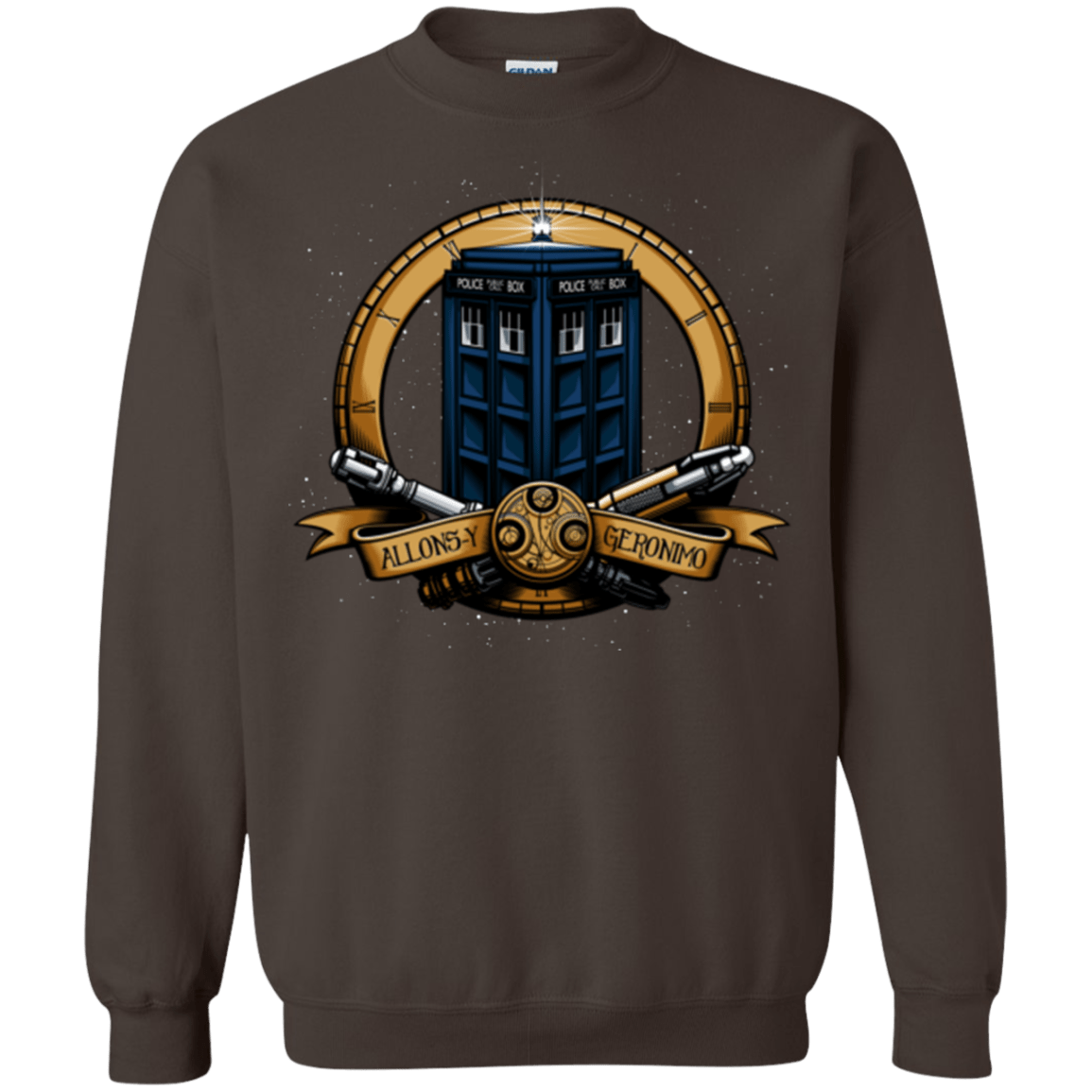 Sweatshirts Dark Chocolate / Small The Day of the Doctor Crewneck Sweatshirt