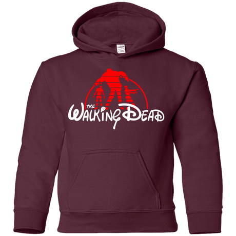 Sweatshirts Maroon / YS The Dead Youth Hoodie