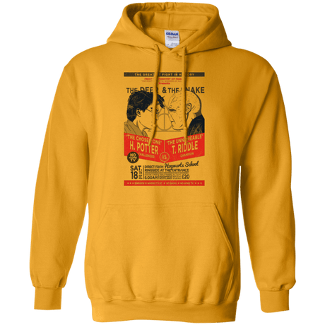 Sweatshirts Gold / Small The Deer vs The Snake Pullover Hoodie