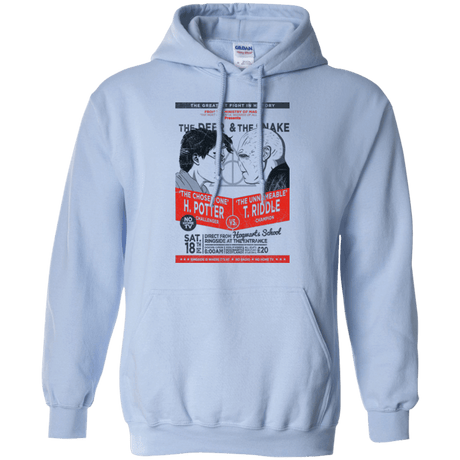 Sweatshirts Light Blue / Small The Deer vs The Snake Pullover Hoodie