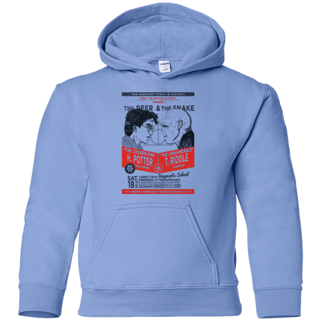 Sweatshirts Carolina Blue / YS The Deer vs The Snake Youth Hoodie