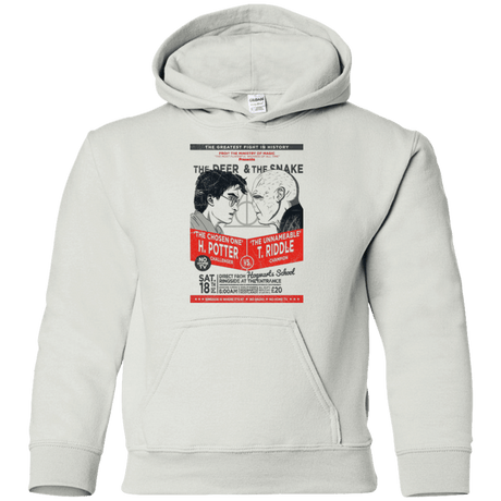 Sweatshirts White / YS The Deer vs The Snake Youth Hoodie