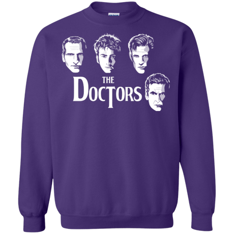 Sweatshirts Purple / Small The Doctors Crewneck Sweatshirt