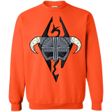 Sweatshirts Orange / Small The Dragon Born Crewneck Sweatshirt