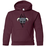 Sweatshirts Maroon / YS The Dragon Born Youth Hoodie