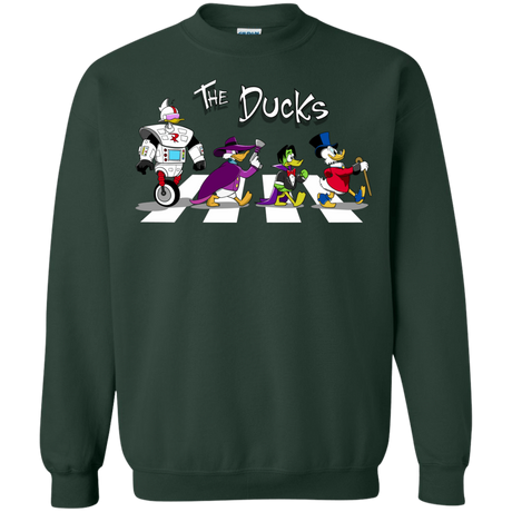 Sweatshirts Forest Green / Small The Ducks Crewneck Sweatshirt