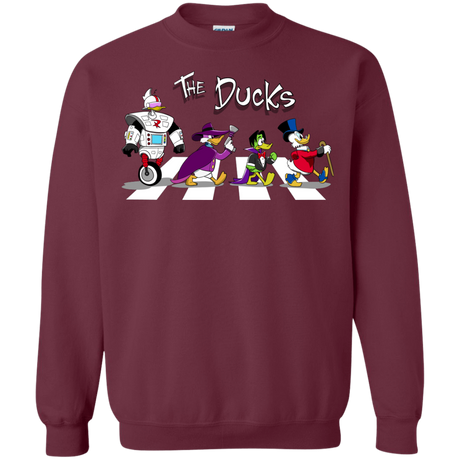 Sweatshirts Maroon / Small The Ducks Crewneck Sweatshirt