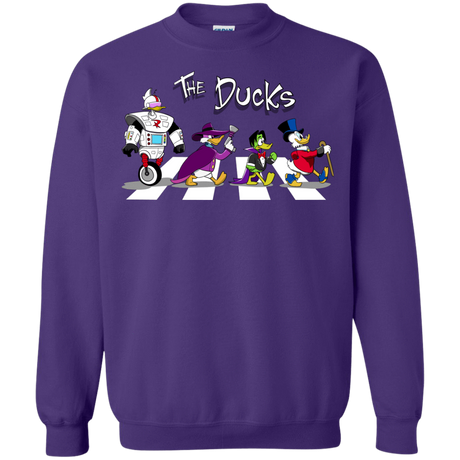 Sweatshirts Purple / Small The Ducks Crewneck Sweatshirt