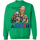Sweatshirts Irish Green / S The Dude Abiden Crewneck Sweatshirt