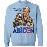 Sweatshirts Light Blue / S The Dude Abiden Crewneck Sweatshirt