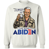 Sweatshirts White / S The Dude Abiden Crewneck Sweatshirt