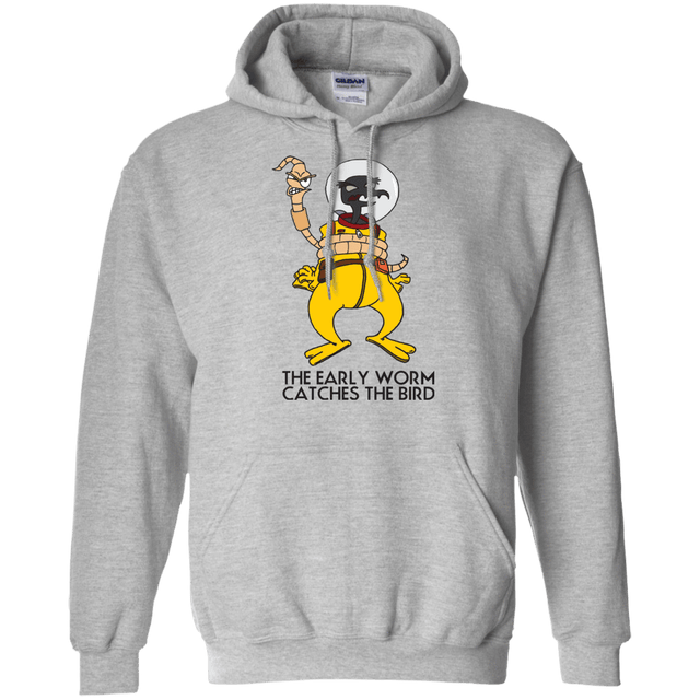 Sweatshirts Sport Grey / Small The Early Worm Catches The Bird Pullover Hoodie