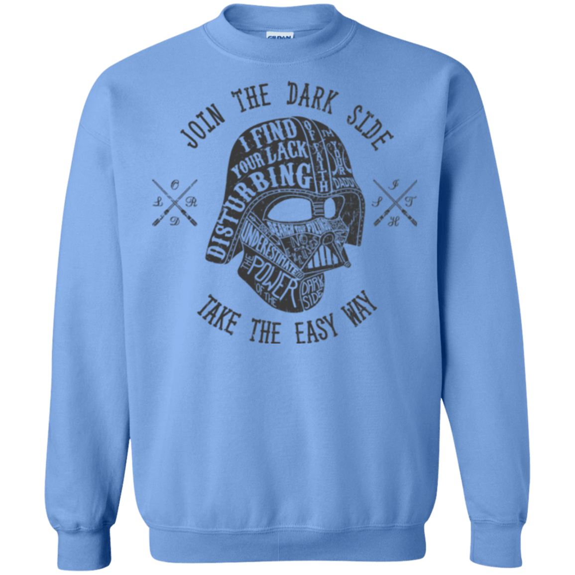 Sweatshirts Carolina Blue / S The Easy Way Crewneck Sweatshirt