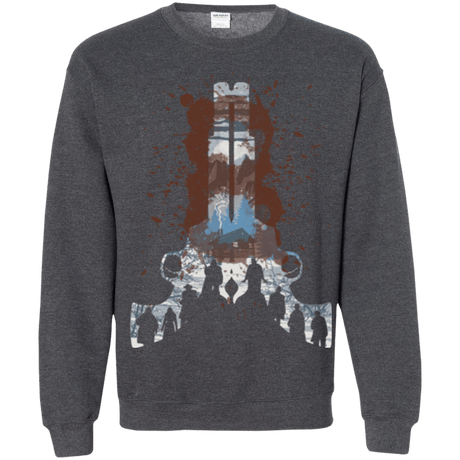 Sweatshirts Dark Heather / Small The Eight Crewneck Sweatshirt