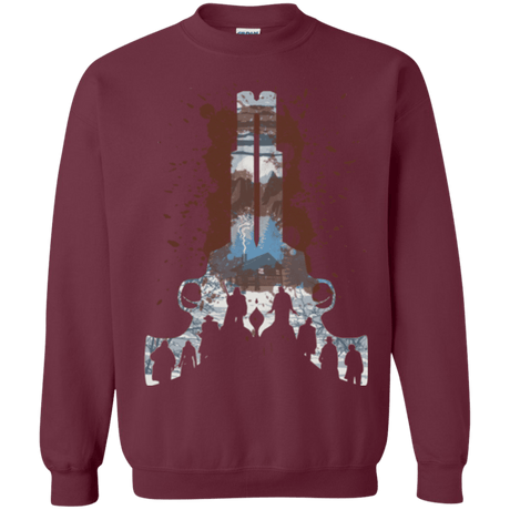 Sweatshirts Maroon / Small The Eight Crewneck Sweatshirt