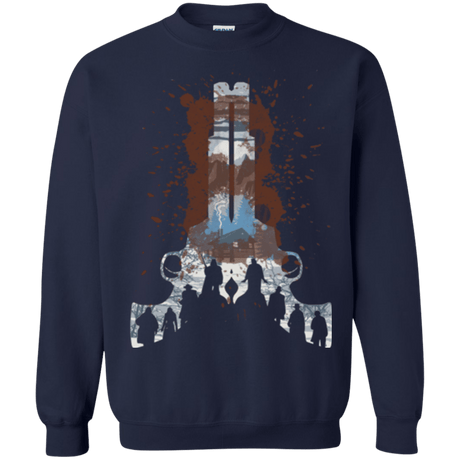 Sweatshirts Navy / Small The Eight Crewneck Sweatshirt
