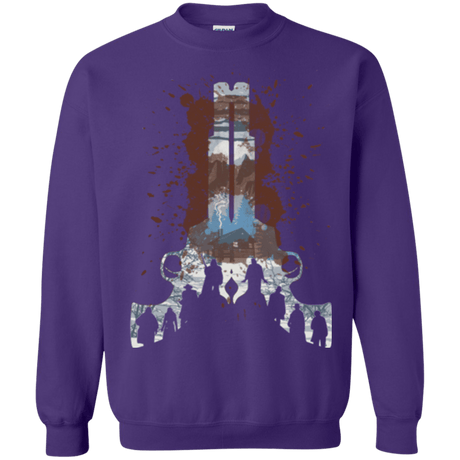 Sweatshirts Purple / Small The Eight Crewneck Sweatshirt