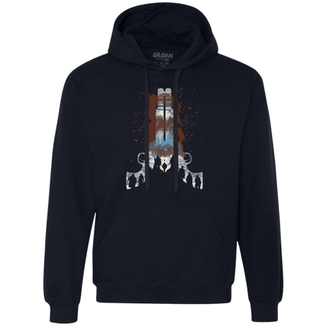 Sweatshirts Navy / Small The Eight Premium Fleece Hoodie