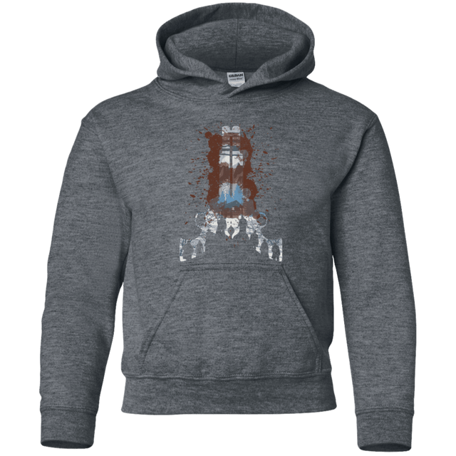 Sweatshirts Dark Heather / YS The Eight Youth Hoodie