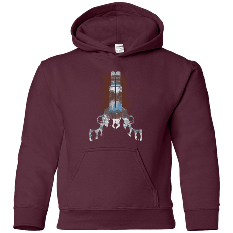 Sweatshirts Maroon / YS The Eight Youth Hoodie
