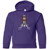Sweatshirts Purple / YS The Eight Youth Hoodie