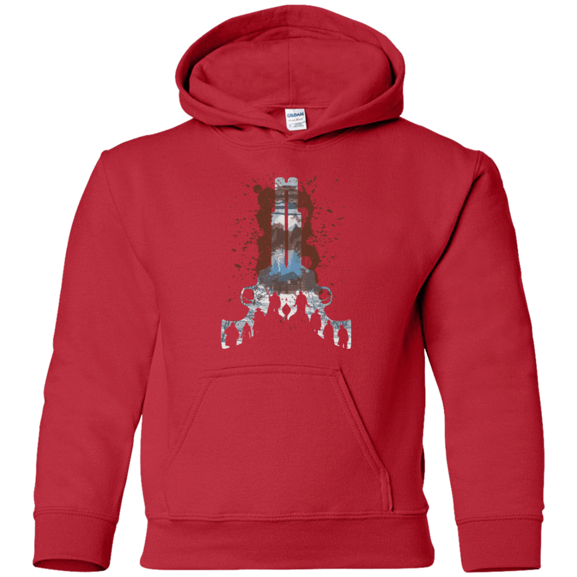 Sweatshirts Red / YS The Eight Youth Hoodie