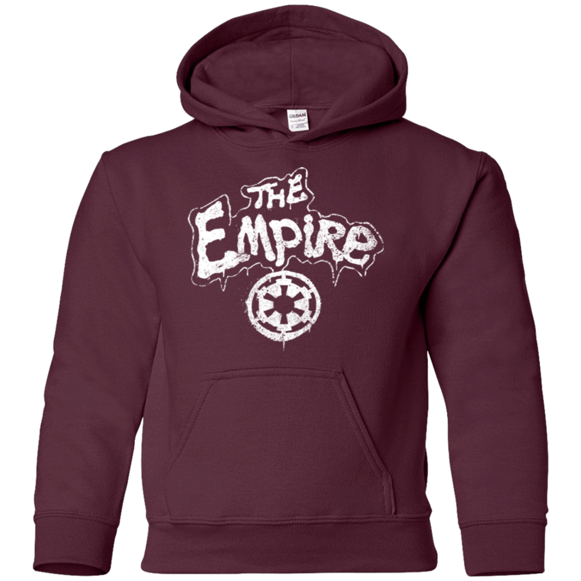 Sweatshirts Maroon / YS The Empire Youth Hoodie