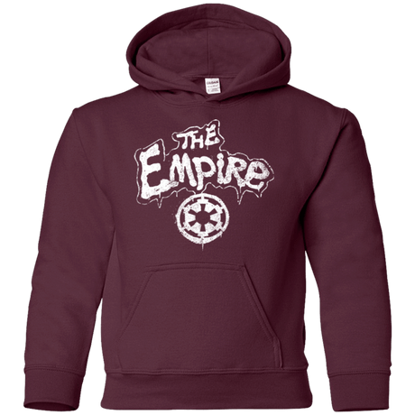 Sweatshirts Maroon / YS The Empire Youth Hoodie