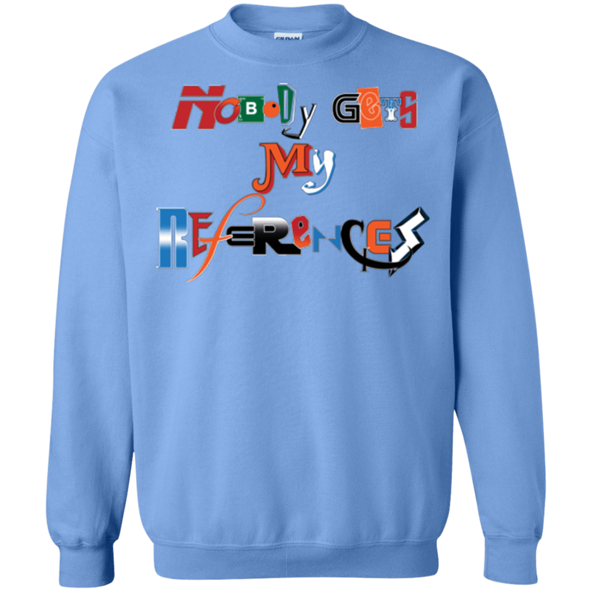 Sweatshirts Carolina Blue / Small The Enigma of a Fan Crewneck Sweatshirt