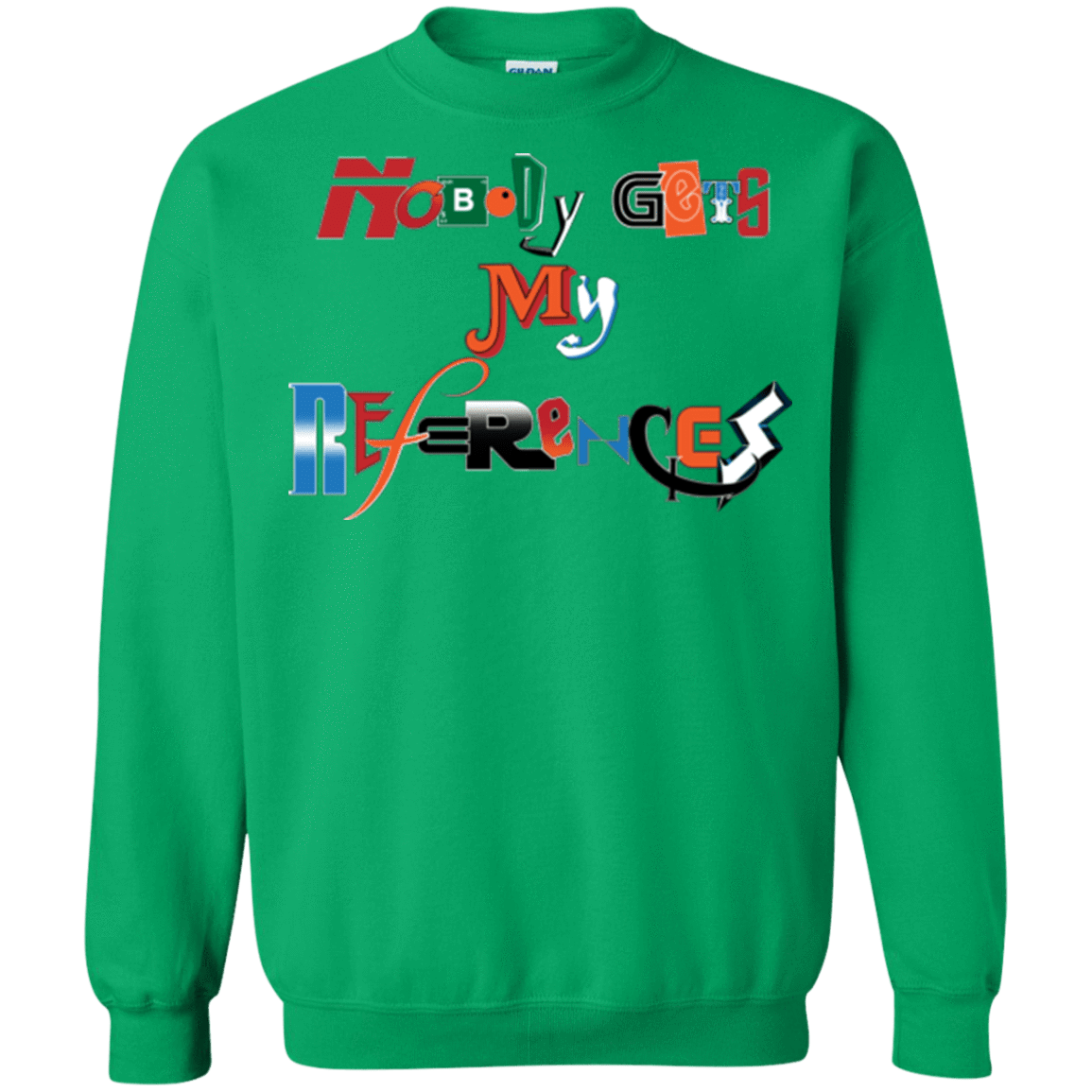 Sweatshirts Irish Green / Small The Enigma of a Fan Crewneck Sweatshirt