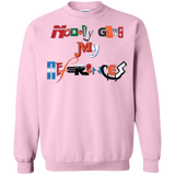 Sweatshirts Light Pink / Small The Enigma of a Fan Crewneck Sweatshirt