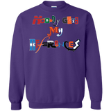 Sweatshirts Purple / Small The Enigma of a Fan Crewneck Sweatshirt