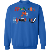 Sweatshirts Royal / Small The Enigma of a Fan Crewneck Sweatshirt