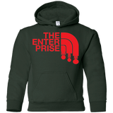 Sweatshirts Forest Green / YS The Enterprise Youth Hoodie