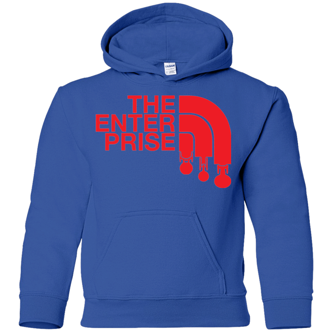 Sweatshirts Royal / YS The Enterprise Youth Hoodie
