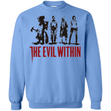 Sweatshirts Carolina Blue / Small The Evil Within Crewneck Sweatshirt