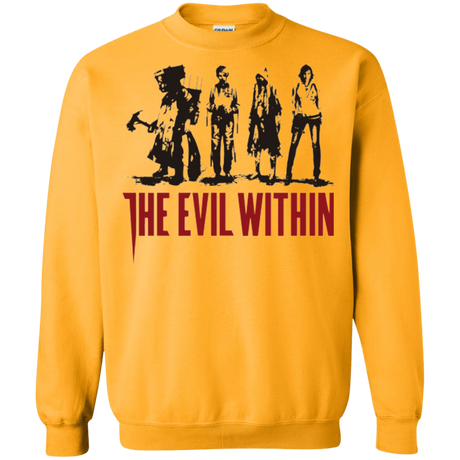 Sweatshirts Gold / Small The Evil Within Crewneck Sweatshirt