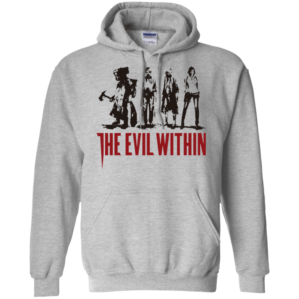 Sweatshirts Sport Grey / Small The Evil Within Pullover Hoodie