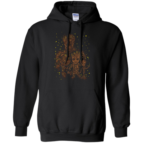 Sweatshirts Black / S The evolution of Groot Pullover Hoodie