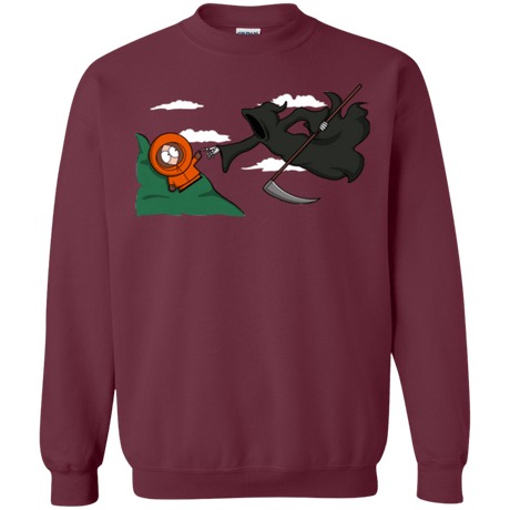 Sweatshirts Maroon / S The Extinction Crewneck Sweatshirt