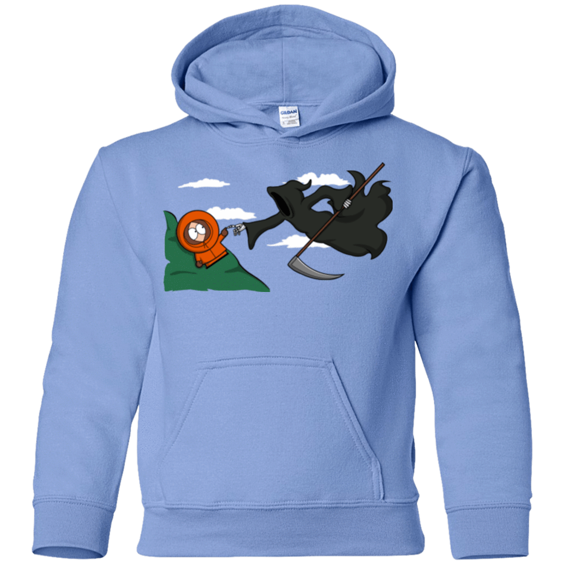 Sweatshirts Carolina Blue / YS The Extinction Youth Hoodie