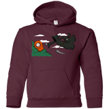 Sweatshirts Maroon / YS The Extinction Youth Hoodie