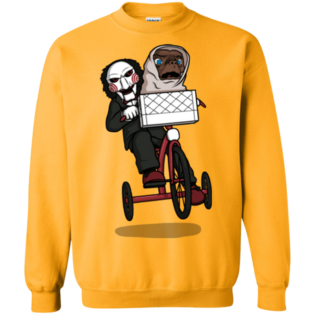 Sweatshirts Gold / Small The Extra Terrifying Crewneck Sweatshirt