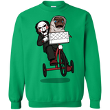 Sweatshirts Irish Green / Small The Extra Terrifying Crewneck Sweatshirt